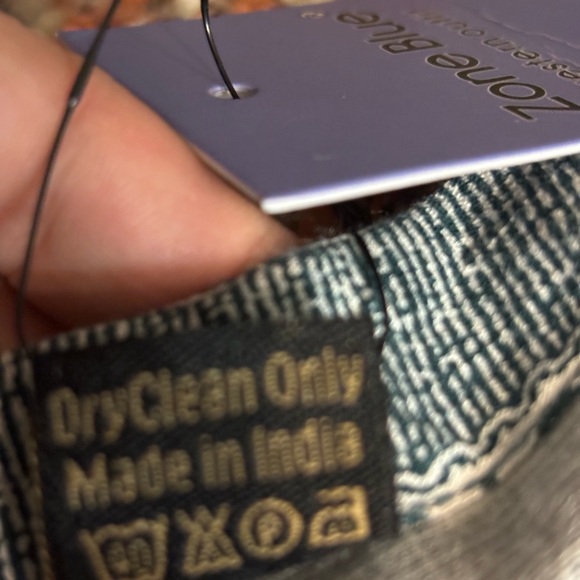 ZONE BLUE NWT Long Tunic Top / Dress - Picture 10 of 11